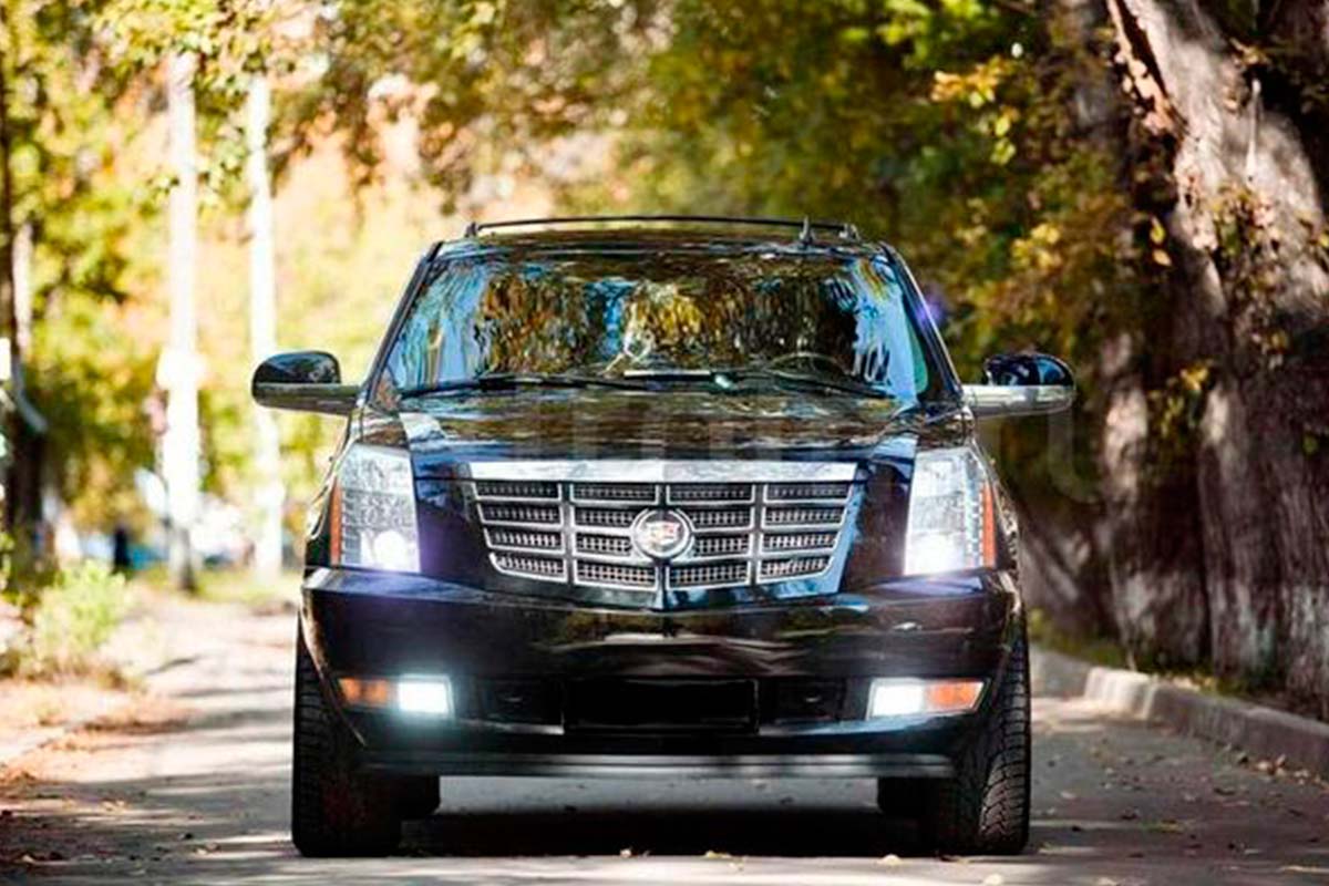 Black Cadillac Escalade 3