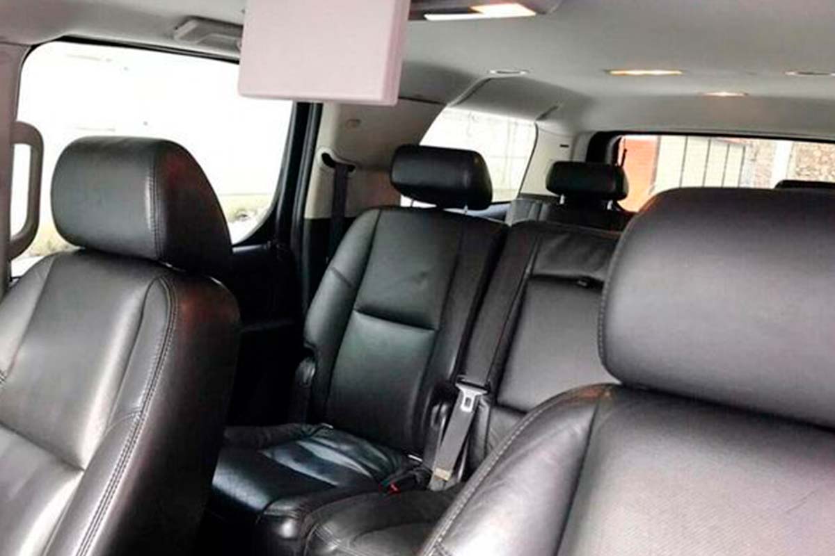 Black Cadillac Escalade 5