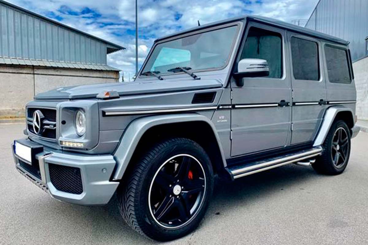 MERCEDES-BENZ G63AMG 5.5 BITURBO 2017 ГРАФИТ 1