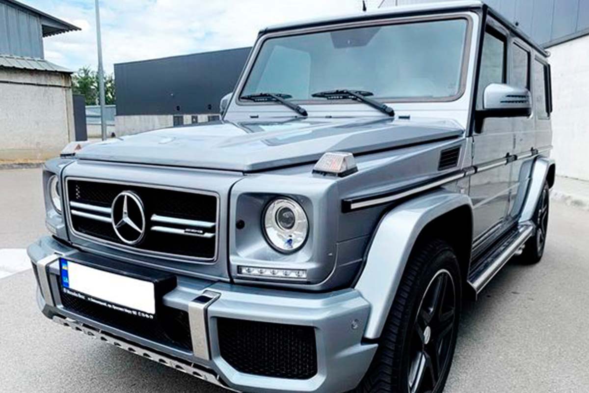 MERCEDES-BENZ G63AMG 5.5 BITURBO 2017 ГРАФИТ 2