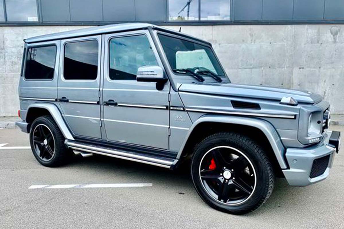 MERCEDES-BENZ G63AMG 5.5 BITURBO 2017 ГРАФИТ 3