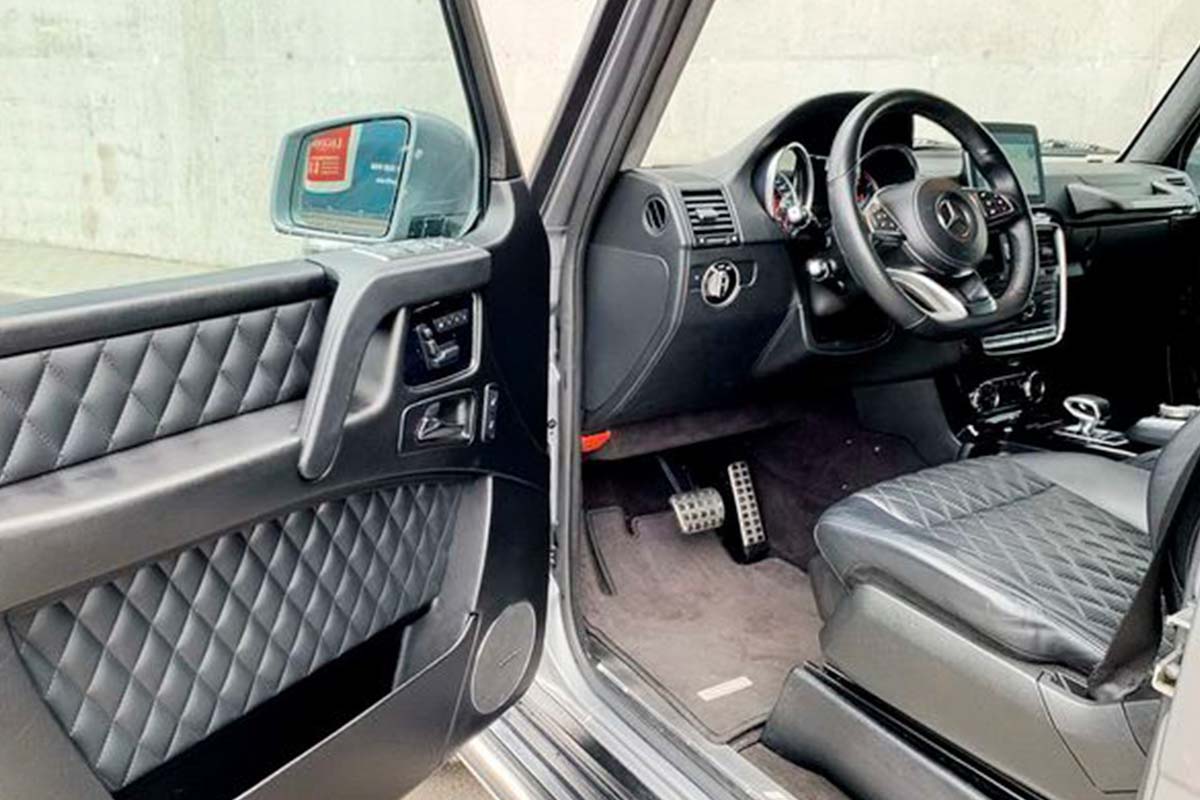 MERCEDES-BENZ G63AMG 5.5 BITURBO 2017 ГРАФИТ 5