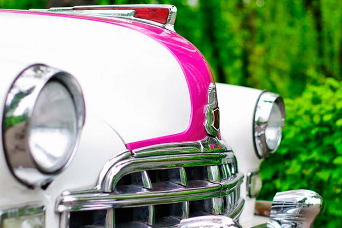 ZIM GAZ-12 cabrio pink 6