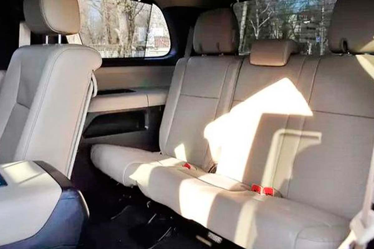 Toyota Sequoia white  5