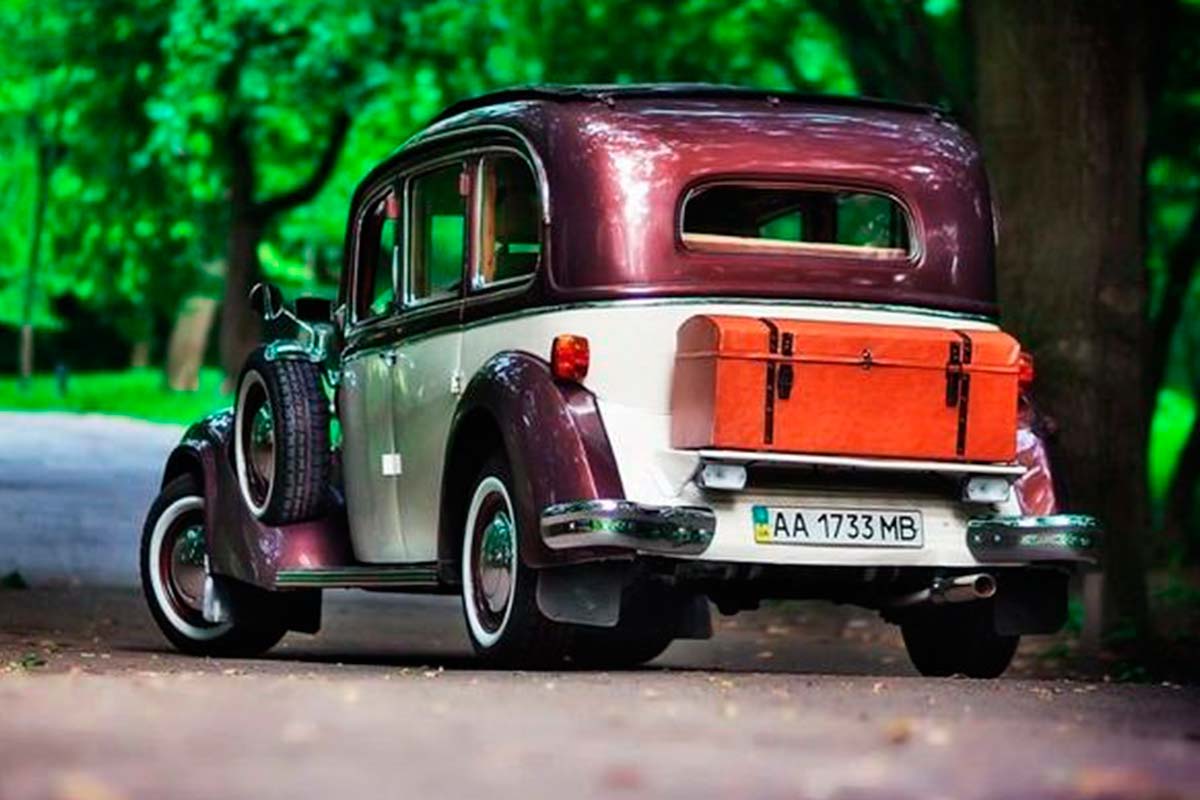 Retro car Wanderer 3